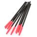 50PCS/PACK Disposable Silicone Eyelash Brush Mascara Wands Applicator Eyebrow Brush Eyelash Extension Supplies Makeup Tools(Tower Shape) standard