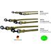 Adjustable Dog Liner for Small & Large Dogs - 3.50m Double Line with Black Hooks & Olive Green - Perfect for International Shipping - Buy Online on SooperMarket.com
