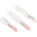 4 in 1 Makeup Brush Transparent Handle Portable Soft Hair Professional Eyeshadow Blush Uniform Coloring for Daily Use for Dating Party - Buy Online on SooperMarket.com