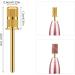 Rolybag 10 Pieces nail drill heads nail drill bits sanding band shaft 3/32 inch nail drill bits mandrels for electric file nail sanders manicure pedicures home salon & spa(10-golden) - Buy Online on SooperMarket.com