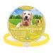 YOTANGO Dog Collar Repellent 1-Pack Dog Collar Repellency Slow Release Pleasant Aroma Waterproof - Yellow