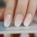 Ruarby Coffin Nail Tips Press On Nail Tips Clear False Nails Tips Full Cover Nail Tips with Positioning Line Nail Extension Tip - Buy Online on SooperMarket.com