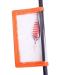 Fishing Lure Wraps 4 Packs Clear PVC Bait Hook Covers Keeps Fishing Safe Easily See Lures Medium Orange
