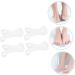 Sleeve Protectors 8 Pcs with Big Splitter, Thumb Protector, and Hallux Valgus Separators - Convenient Straps for Men - Soft Elasto Gel - Transparent - 23.5x2.3cm - Set of 2 - Buy Online on SooperMarket.com