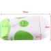 Wakects Electric Nail Clipper Innovative 2-in-1 Design Safe Touch Built-in Light Removable Head White and Green - Buy Online on SooperMarket.com