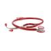 Lightweight Stethoscope for Doctors Nurses Students Home Health Use Professional Pediatric Medical Cardiology (Red)