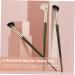 Healeved 20 Pcs Nose Shadow Brush Concealer Brush Eyeshadow Contour Brush Angled Eyebrow Wooden Handle - Buy Online on SooperMarket.com