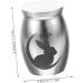GANAZONO 5pcs Rabbit Urn Dog Urns for Ashes Mini Urns for Ashes Small Pet Urn Bunny Pet Urns Stainless Steel 4.00X3.00X3.00CMx5pcs Silverx5pcs - Buy Online on SooperMarket.com