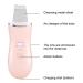 Skin Scrubber Face Spatula for Deep Facial Cleansing - Acne Extraction and Exfoliating Agent - Face Cleaning Machine in Pink - Buy Online on SooperMarket.com