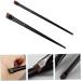 Baluue 9 Sets Eyeliner Brush Makeup Brush Multi-function Eyebrow Brush Ear Black Wood - Buy Online on SooperMarket.com
