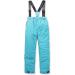 PHEBEE Boys' Blue Waterproof Ski Pants - Size 8 | Breathable Polyester Snowboard Pants - Buy Online on SooperMarket.com