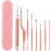 6-8 Pcs Earpick Nose Clean Tweezers Set with LED Light - Ear Wax Remover for Baby and Adults - Buy Online on SooperMarket.com