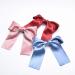 8-Piece Set Big Satin Ribbon French Barrettes for Women - Large, Soft, Silky Hair Bow Clips - Buy Online on SooperMarket.com