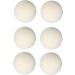 Dry Ball Removes Odours Pack of 6 High Density Reduces Static Electricity Dehumidifies Wool Drying Balls for Washing Clothes (4 cm) - Buy Online on SooperMarket.com