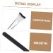 PLAFOPE Fish Tail Brush Highlighter Blush Brush Nose Contour Brushes Nose Makeup Tool Nose Makeup Brush Nose Contour Makeup Brush Blush Makeup Brush Makeup Brush for Nose Makeup Brushes 18.50X1.00X1.00CM Black - Buy Online on SooperMarket.com