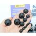 154pcs Black Solid Plastic Safety Eyes with Washers for DIY Crafts - Teddy Bear Dolls, Plush Animals, Puppets - 1Box - 12 Sizes - Buy Online on SooperMarket.com