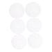 STOBOK 6pcs Crystal Epoxy Mold Silicone Molds Silicone Soap Molds Diy Mold Diy Epoxy Mold Manual Cake Mold