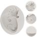 EXCEART Easter Candle Molds Clay Making Tools Easter Dessert Easter Egg Mould Easter Jelly Cupcake Topper Decorating Polymer Silicone Dragon Candy Mold Easter Snack Mousse Chocolate White - Buy Online on SooperMarket.com