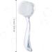 3-Piece Acrylic Handled Face Brush Set for Gentle Exfoliation and Makeup Removal - Buy Online on SooperMarket.com