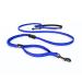 Ezydog jogging dog leash for small and medium -sized dogs - jogging leash runner lite 210cm - leash for jogging with dog reflective elastic with bungee jerk dampers (12mm blue) 1.2 x 210cm blue