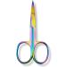 Rainbow Multi Colour Nail Scissors 9cm Straight - Versatile and Stylish - Buy Online on SooperMarket.com