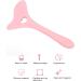 Eyebrow Pencil Stencil Resusable Silicone Eyeliner Tool Multifunctional Tail Spoon Flexible Eyeliners Template for Makeup(Pink) - Buy Online on SooperMarket.com