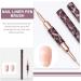 FOMIYES Real Hair Side Fringe Pen Nail Art Drawing Line Pen Double-end Nail Art Pen Nail Painting Pen Flamingo Scrunchies - Buy Online on SooperMarket.com