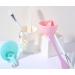 Face Mask Mixing Bowl Set +50pcs Cotton Pads Plastic 6 in 1 DIY Facemask Mixing Tools Kit with Mask Bowl Stick Spatula Measuring Cup & Mask Brushes (Purple) - Buy Online on SooperMarket.com