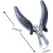 kawehiop Convenient And Practical Hair Extensions Pliers Made With Stainless Steel Easy To Stainless Hair Extension Pliers - Buy Online on SooperMarket.com