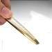 Desikixudy Eyebrow Tools Stainless Steel Plucking Eyebrows Tweezers Tweezer Oblique Brow Clip Eyebrow Shaping Pliers Gold - Buy Online on SooperMarket.com