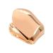 Gold Teeth Caps | 14k Gold Realistic Fake Teeth Grills | Gold Plated Realistic Fake Teeth Grills Gold Finish Eye Catching and Stylish Tooth Caps for Women and Men Rose Gold