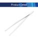 Hegebeck Stainless Steel Tweezers Straight Multi Purpose Tweezer Tweezers Hand Tool for Plants Splinter Facial Ingrown Hairs Remover with Round Tip 16cm 4pcs - Buy Online on SooperMarket.com