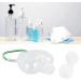 MUNEFE 2 Set Travel Bottle Travel Squeeze Bottle Plastic Liquid Bottle for Cosmetics Liquid Soap Portable Toiletries(Heart) - Buy Online on SooperMarket.com