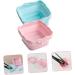 Beavorty 8 Pcs Cleanser of Makeup Brush Portable Brush Silicone Brush Cleaner Makeup Silicone Makeup Brush Makeup Brush Scrubber Ladies Suits Miss Silica Gel Cleaning Supplies Foldable - Buy Online on SooperMarket.com