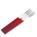 Buy Dekaim Nail Art Pens Set - 5pcs Red & White Silicone Dotting Tools for Perfect Manicure | International Shipping - Buy Online on SooperMarket.com