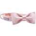Lionet Paw's Comfortable Pink Silk Dog Collar with Removable Fly for Medium Dogs (34-55cm) - 1 Pack - Buy Online on SooperMarket.com