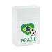 Love Brazil Soccer Cigarette Case Waterproof Cigarette Holder Box Portable Flip Open Cigarette Pack