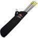 EOUS Archery Arrow Holder Quiver - Hip Waist Side Arrows Bag with Belt Clip in Black - Buy Online on SooperMarket.com