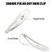 Natuce 50 Silver Hair Clips - 5cm Metal Hair Clips for Girls Women & Children | Perfect Hair Accessories - Buy Online on SooperMarket.com