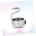 Stainless Steel Brush Stand Holder for Razors - Perfect Gift for Boyfriends Dads & Friends | Housoutil - Buy Online on SooperMarket.com