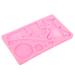 STOBOK Silicone Baking Mold Sports Shoes Sports Ball Theme Mold Soft Cake Mold Supple Fondant molds Chewing Gum Trophy aldult Decorate Football kit Chocolate Adult molds