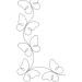 4-Piece Quilting Stencil Set for Machine and Hand Quilting | Borders, Backgrounds, Blocks & Medallions | Heart, Scroll, Butterfly Designs with Guide - Buy Online on SooperMarket.com