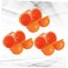 Hemoton 3pcs Eggs Egg Case Camping Egg Holder Blank Spinners Portable Egg Case Egg Box Container Outdoor - Buy Online on SooperMarket.com