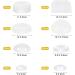 Buy Self-Adhesive Rubber Buffers | 316 Elastic Stop Buffers for Glass & Furniture | Protective Nips - 8 Sizes Available - Buy Online on SooperMarket.com