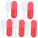 STAHAD Stamp Pcs Lip Oil Lip Plumper Lip Gloss Plumper Skincare Makeup Essence Makeup Products Lip Oil Moisturizer Lip Oil Balm Plant Essence Repair Nursing Oil Natrum Lip Balm Star Eyeliner 10 5.3x1.8x1.8cmx5pcs Rosy Tr...