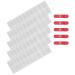 FOYTOKI 10 Sheets Nail Stickers Blank Gel Wraps for Nails Glaze Semi Cured Gel P dicure Gel Nail Wraps Semi Cured Gloss Pedicure Nail Strips Nails Gel Clear Gel Strip Kit Double Sided Tape - Buy Online on SooperMarket.com