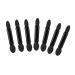Beavorty 50pcs black makeup eye shadow applicator eyeshadow brush kit set Miss make up