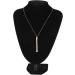 Stress Relief Mindful Breathing Necklace Anxiety Necklace Breathwork Tool for Anxiety Relief Breathing Exercises Meditation Relaxation Calming Down Slowing The Breath(Rose Gold) - Buy Online on SooperMarket.com