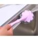 kesurpae ABS Steel Wire Cleaning Brush Portable Long Handle Washable Reusable Household Kitchen Cooking Bench Plate Brushes Purple - Buy Online on SooperMarket.com