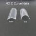 JZK 240x XXXL Clear Half Cover Extra Long Square Nail Tips For Acrylic Extensions No C Curve False Nail Tips Long For Gel And Acrylic Nails 3XL Finger Nail Extension Tips - Buy Online on SooperMarket.com